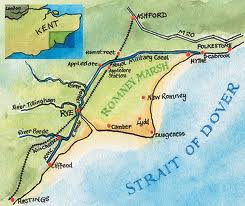 Map of Romney Marsh